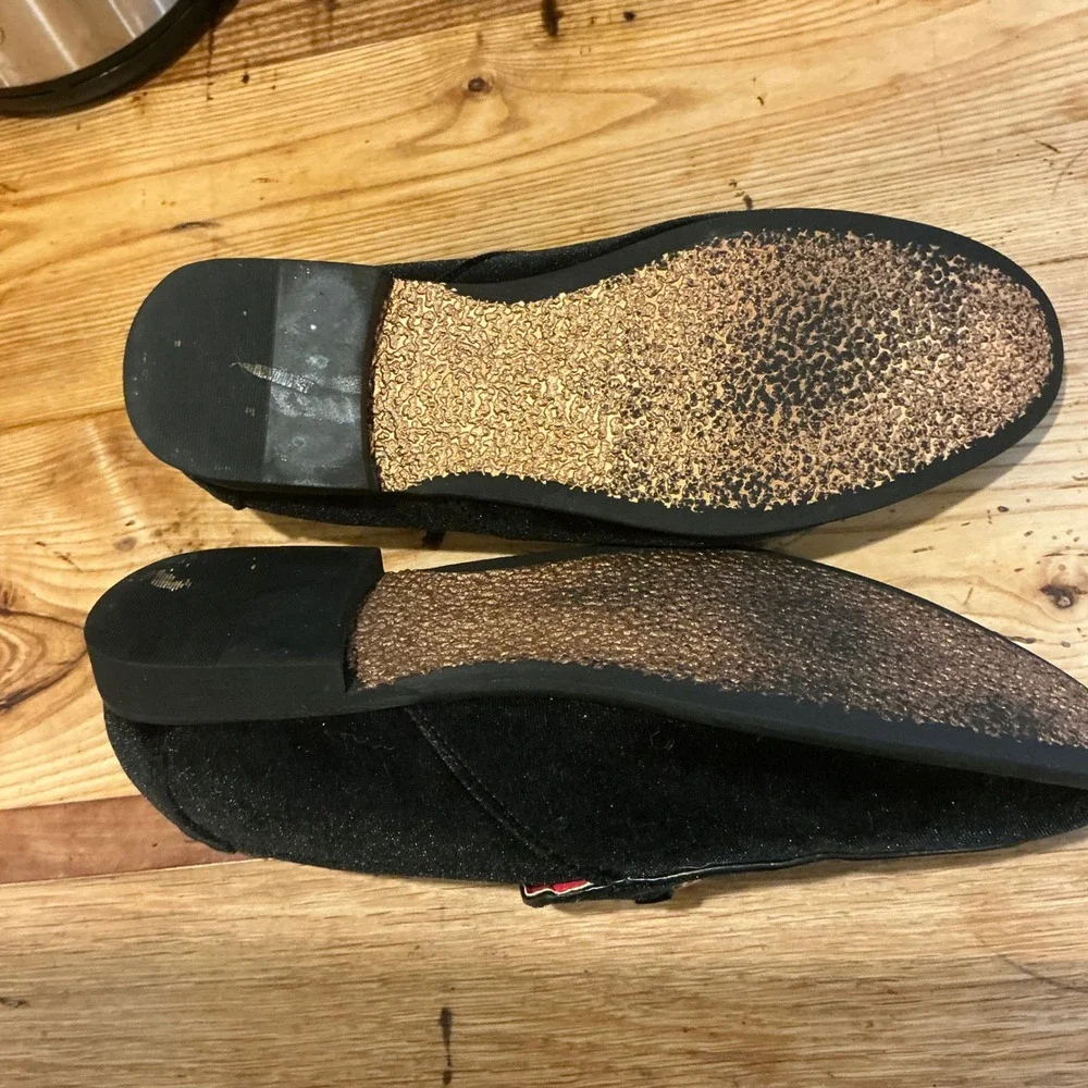 Men's Velvet Slip On Loafers Slipper Cocktail Dress Shoes Horse bit Size 10